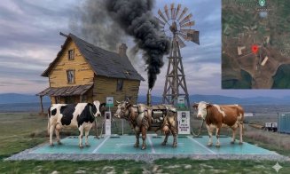 Stație electrică ridicată... pe pustie, fără drum de acces. Comuna din Transilvania, de haiul lumii, pe pagina Duhul Răutăților