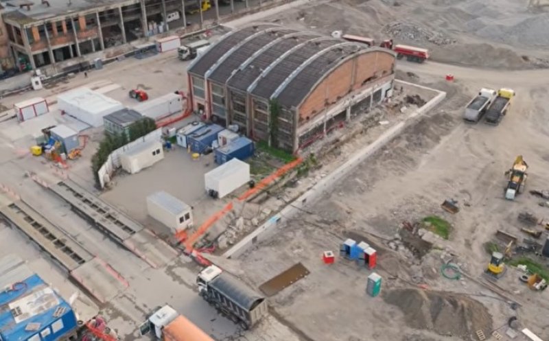 Cum arată șantierul RIVUS Cluj-Napoca: Cele mai NOI IMAGINI cu lucrările celui mai spectaculos proiect de regenerare urbană din România