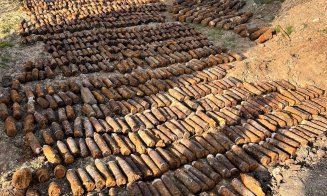 Depozit cu peste 1.000 de proiectile din Primul Război Mondial, descoperite în timpul unei intervenții