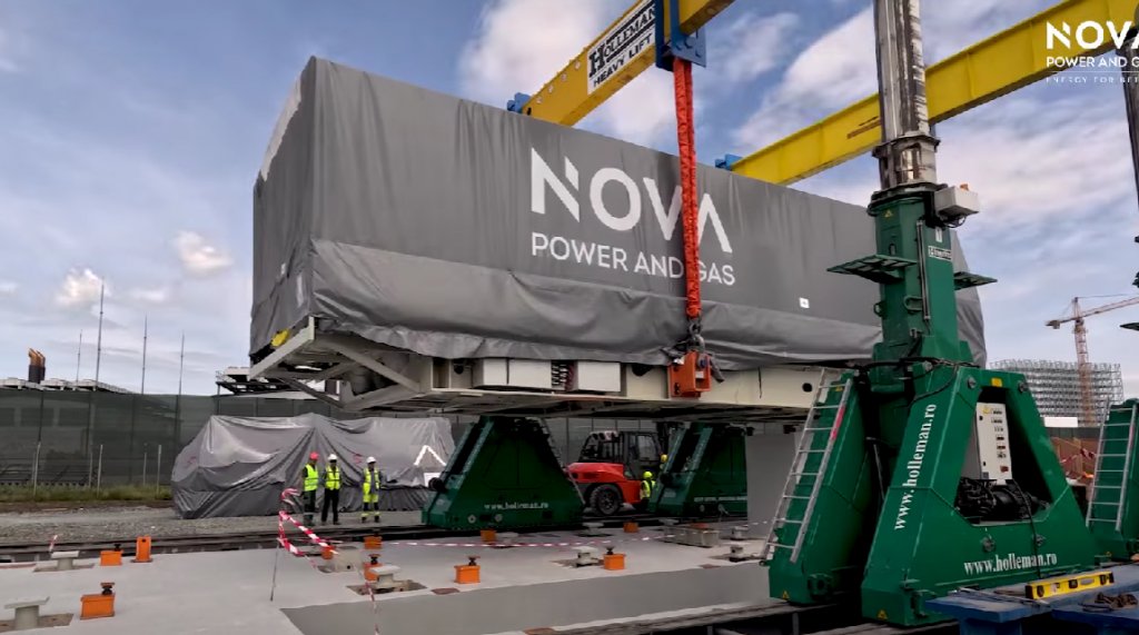 Turbine de mare tonaj ajunse la Câmpia Turzii: proiectul centralei CCGT de 160 MW intră într-o etapă decisivă