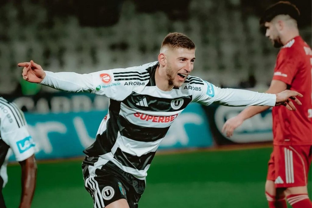 Cât de gravă e accidentarea lui Jovo Lukic. "U" Cluj încearcă să îl recupereze cât mai repede