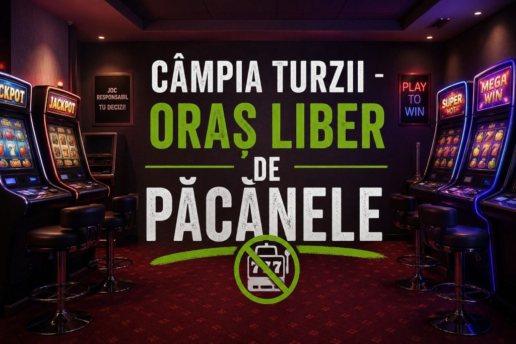 Câmpia Turzii a interzis jocurile de noroc pe raza orașului