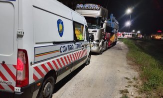 Acțiune de amploare a polițiștilor clujenir pe E60