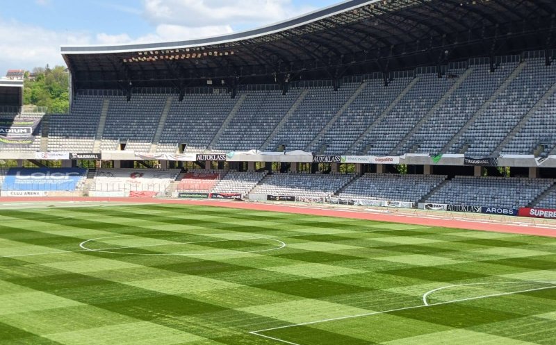 Gazon de "Premier League” pe Cluj Arena. Alin Tișe: „Visez la Champions League”