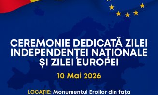 Cum sărbătorește Turda Ziua Independenței Naționale a României și Ziua Europei: Program evenimente