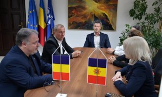 Delegație din Rep. Moldova, în vizită oficială la Consiliul Județean Cluj: „Vrem să întărim legăturile cu frații de peste Prut”