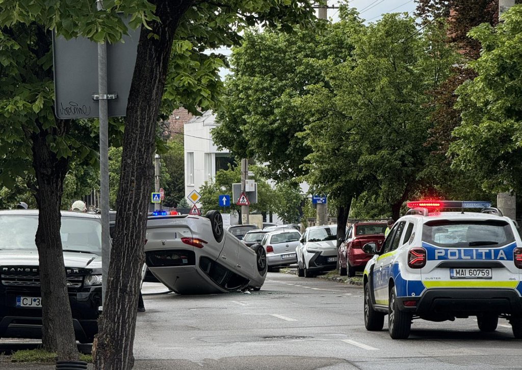1,61 mg/l alcool pur în aerul expirat. Așa a fost posibilă “CASCADORIA” din Cluj-Napoca 
