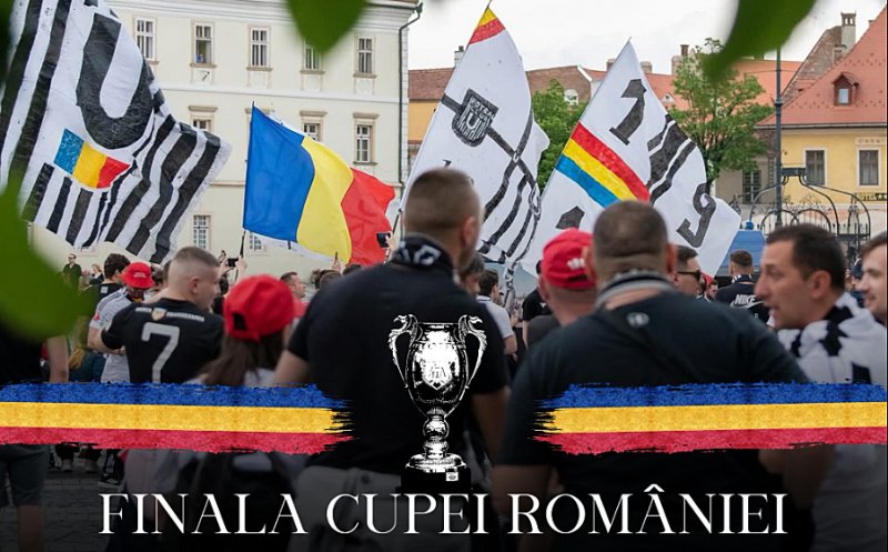 Trasee separate pentru cele două galerii la finala Cupei de la Sibiu / Unde se strâng fanii ”U” Cluj / Sancțiuni severe pentru folosirea materialelor pirotehnice, violențe, scandări rasiste sau xenofobe