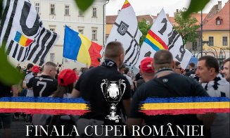 Trasee separate pentru cele două galerii la finala Cupei de la Sibiu / Unde se strâng fanii ”U” Cluj / Sancțiuni severe pentru folosirea materialelor pirotehnice, violențe, scandări rasiste sau xenofobe