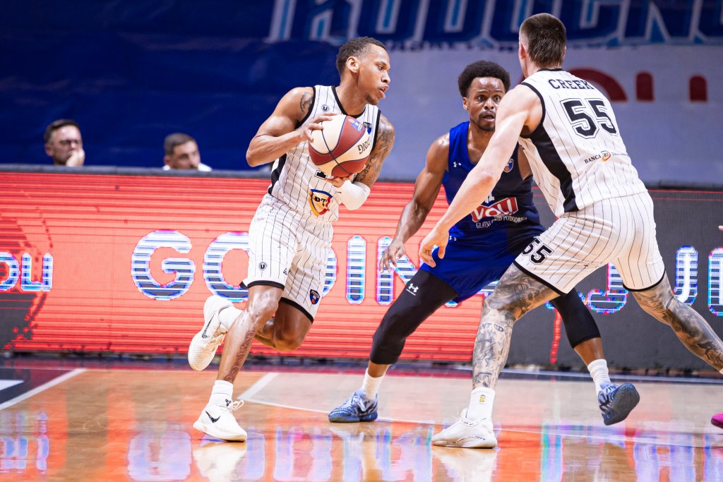 Final de drum în ABA League. U-BT a pierdut categoric decisivul cu Buducnost
