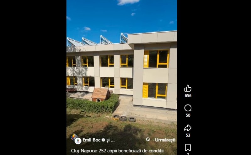 Cluj-Napoca: 252 copii beneficiază de condiții educaționale de ultimă generație. Investiție de 1,8 milioane euro în Mănăștur