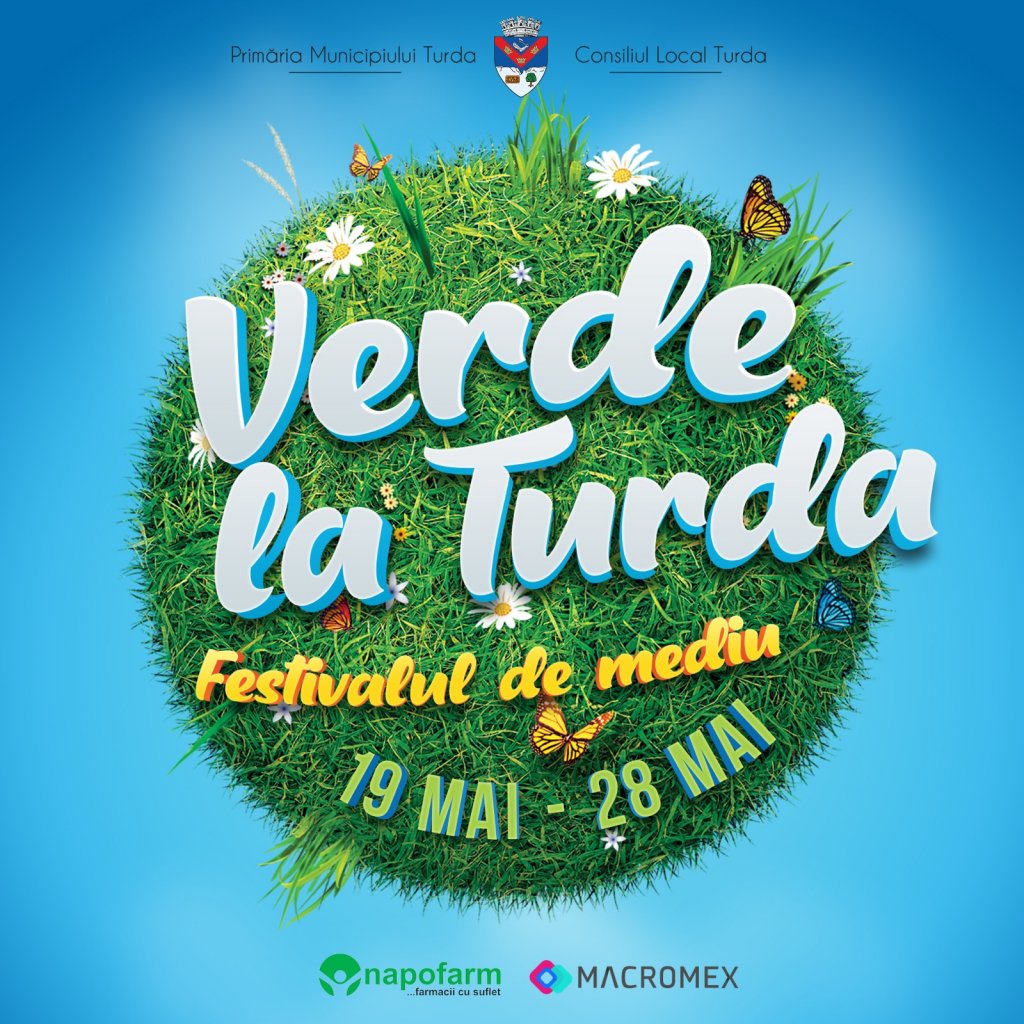 Împreună pentru un oraș mai curat: Turda dă startul Festivalului Verde 2026 / Programul evenimentelor