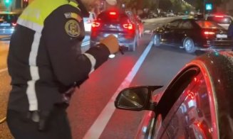 Controale pe străzile Clujului, noaptea - 35 amenzi, 5 permise reținute, 2 șoferi băuți indentificați