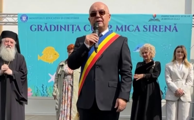 Grădinița „Mica Sirenă” și Creșa „Clopoțica”, modernizate cu peste 2 mil. de euro. Boc: „La Cluj viitorul unui copil nu trebuie decis de venitul părinților”