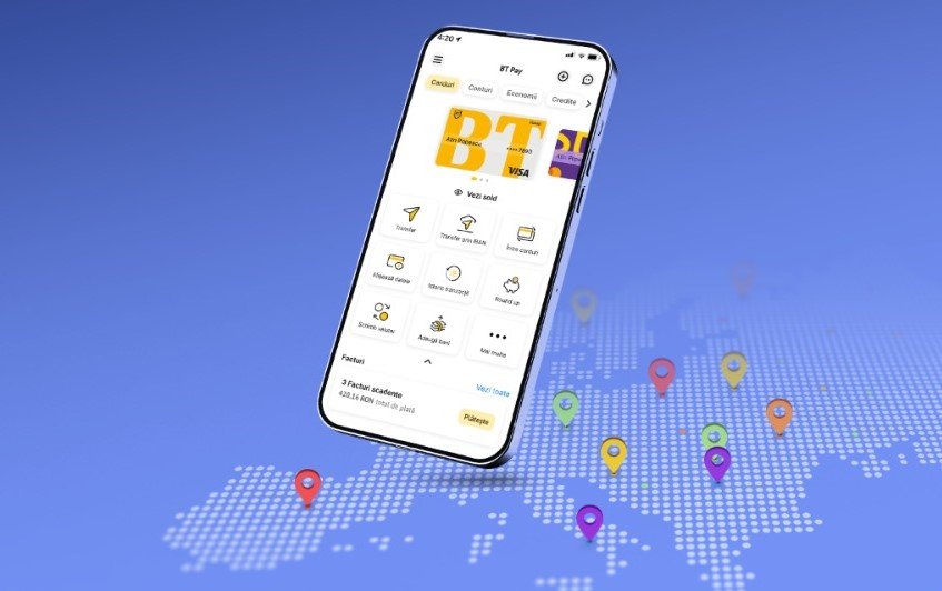 Românii din diaspora folosesc tot mai mult BT Pay. Topul țărilor în care aplicația este populară