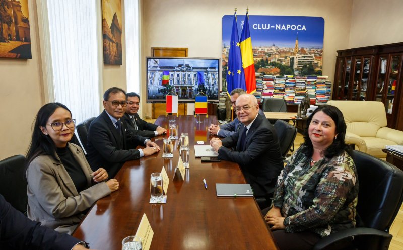 Ambasadorul Republicii Indonezia la București, în vizită la Cluj