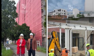 Imagini de pe șantierul Spitalului de Recuperare din Cluj. Lucrările sunt în valoare de peste 100 mil. lei