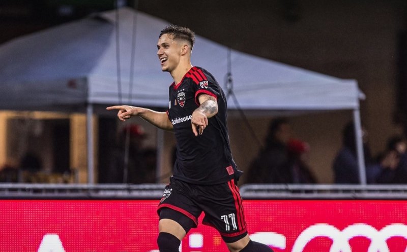 Louis Munteanu, gol pentru DC United într-un meci încheiat cu un scor nebun