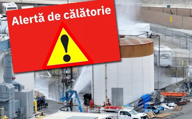 Alertă de călătorie pentru SUA, California / EVACUARE OBLIGATORIE ca urmare a unei scurgeri de substanțe chimice