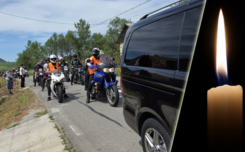 Ce mesaj a transmis Comunitatatea Moto Cluj pentru șoferi după înmormântarea motociclistului strivit de o autoutlitară pe strada Făgetului din Cluj-Napoca