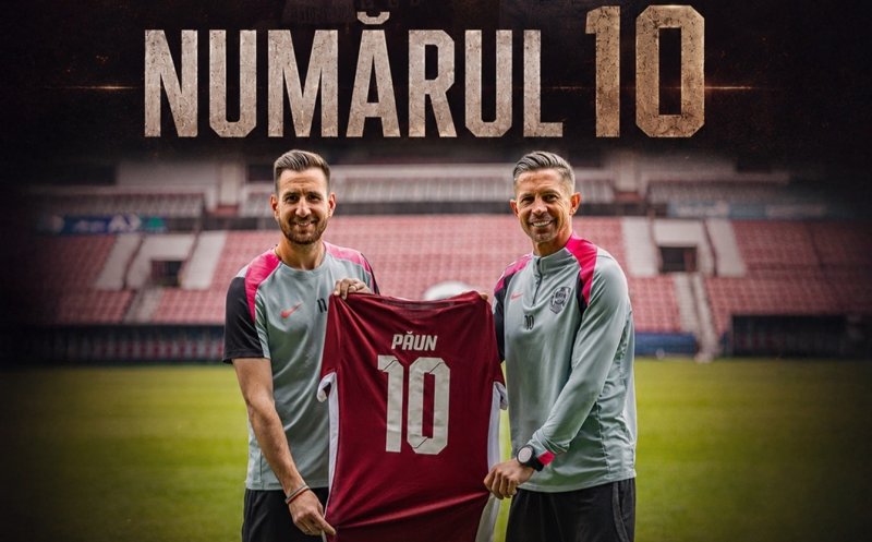 Deac și-a ales moștenitorul la CFR Cluj. Păun va purta tricoul cu numărul 10
