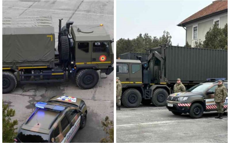 Convoaie militare de mari dimensiuni pe drumurile din Cluj. Ce trebuie să știe toți șoferii