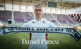 Daniel Pancu, prezentat oficial la Rapid: "E o zi minunată"