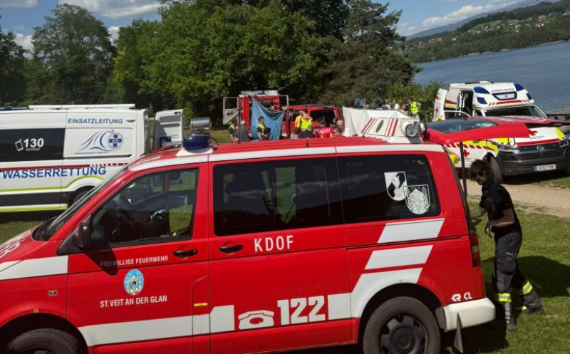 Tragedii în lanț pe lacurile din Austria: 5 morți în doar câteva zile. Un tânăr român de 22 de ani, printre victime