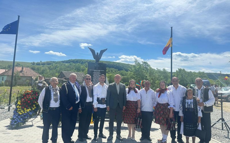 Un nou monument dedicat omagierii eroilor căzuți în cele două Războaie Mondiale, dezvelit la Cluj