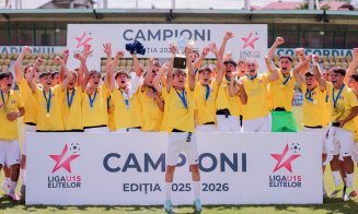 Puștii de la CFR Cluj au devenit campioni în Liga Elitelor U15 după ce au învins FCSB în finală