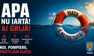 Semnal de alarmă tras de pompierii clujeni înaintea sezonului de scăldat: „Apa nu iartă, ai grijă”