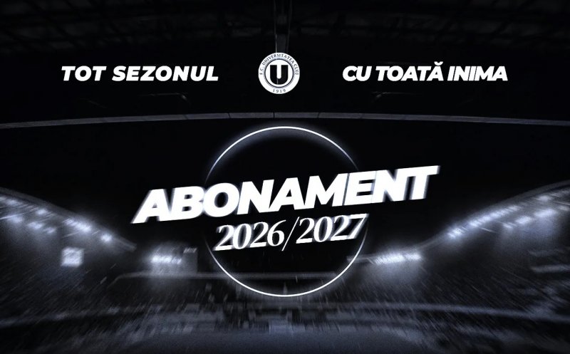 Universitatea Cluj lansează abonamentele pentru sezonul 2026-2027. Care e regulamentul campaniei