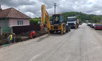 Intervenții importante pe un drum județean din Cluj: modernizarea carosabilului, cu trotuare, rigole și zeci de accese la proprietăți