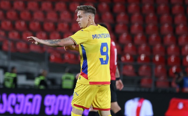 Louis Munteanu, un produs al Academiei Hagi, GOL superb la revenirea ”Regelui” la Națională