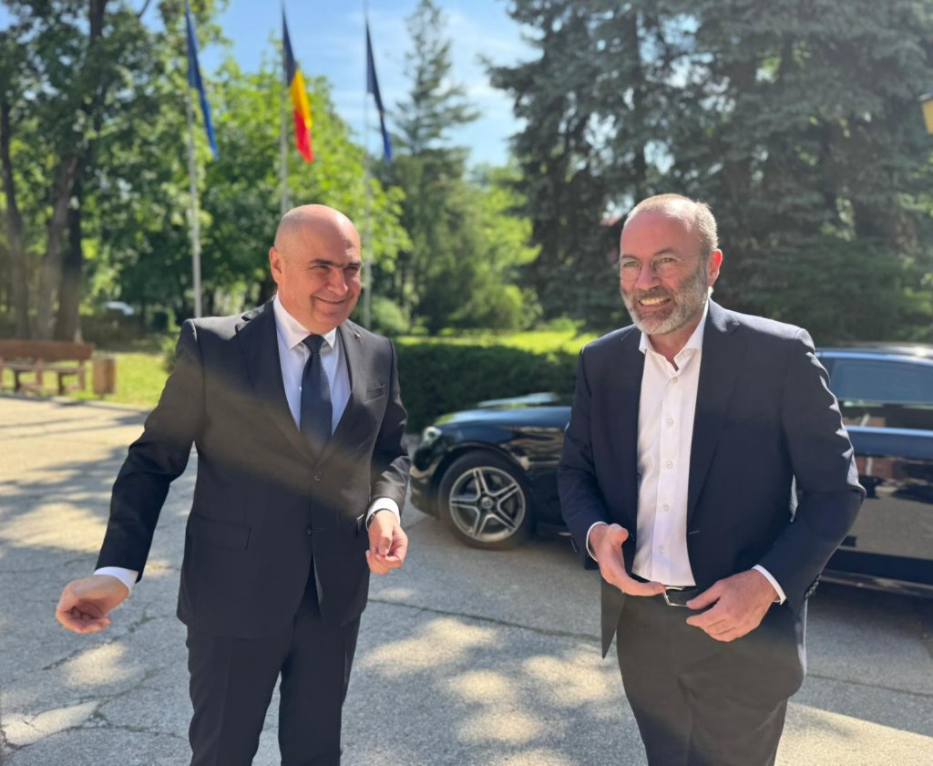 Ilie Bolojan, întâlnire cu Manfred Weber, președintele PPE: „PNL trebuie să își păstreze identitatea”