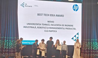 Performanță pentru UTCN: patru studenți de la TCM au obținut premiul „Best TECH Idea” la finala națională