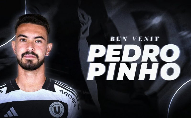 Portughezul Pedro Pinho a semnat cu Universitatea Cluj și întărește linia de mijloc