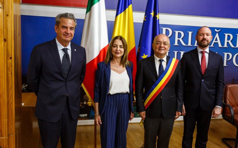 Ambasadorul Italiei în România, la Cluj-Napoca