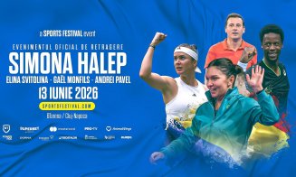 Simona Halep a ajuns la Cluj-Napoca pentru meciul de retragere
