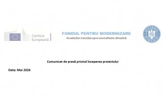 Comunicat de presă: CONCRETE DLX SRL implementează proiectul cu titlul: „Construire parc fotovoltaic şi alimentare cu energie electrică”