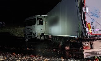 ACCIDENT pe Autostrada A10 noaptea trecută. Impact între două TIR-uri