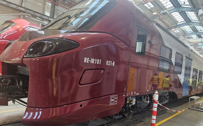 Al 21-lea tren electric cumpărat de ARF va circula și prin Cluj-Napoca