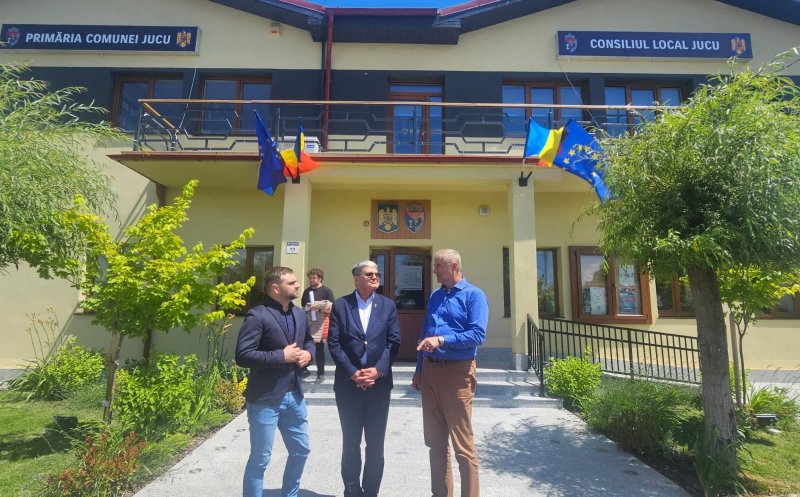 Fostul ministru Boloș, în vizită la Jucu. Șase proiecte de dezvoltare ar putea primi finanțare europeană