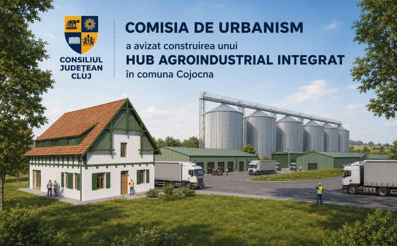 Comuna din Cluj care își face hub agroindustrial integrat. Proiectul, avizat de urbaniști