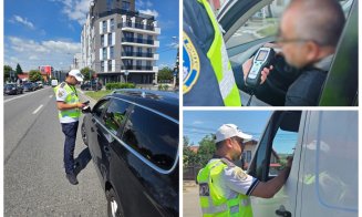 Razie de amploare în Cluj: polițiștii au „curățat” drumurile de șoferi băuți. Peste 1800 de persoane, luate în vizor