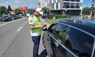 Razie de amploare în Cluj: polițiștii au „curățat” drumurile de șoferi băuți. Peste 1800 de persoane, luate în vizor