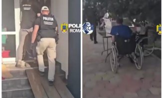 Sute de persoane cu dizabilități, ținute în condiții inumane. Polițiști, medici legiști și jandarmi din Cluj, mobilizați în operațiunea DIICOT
