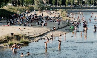 Plaja Grigorescu și Someșul, salvarea clujenilor pe caniculă. Ce se mai aude de ștandul SUN și aquapark / Cea mai ieftină piscină din Cluj