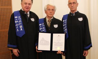 Academicianul Ion Boldea a primit titlul de Doctor Honoris Causa al UTCN
