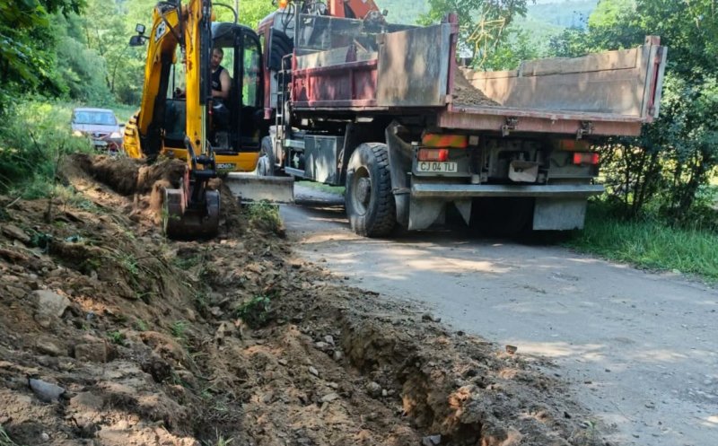 Un drum care leagă Clujul de Sălaj intră în reabilitare. Au început lucrările pe DJ 103C
